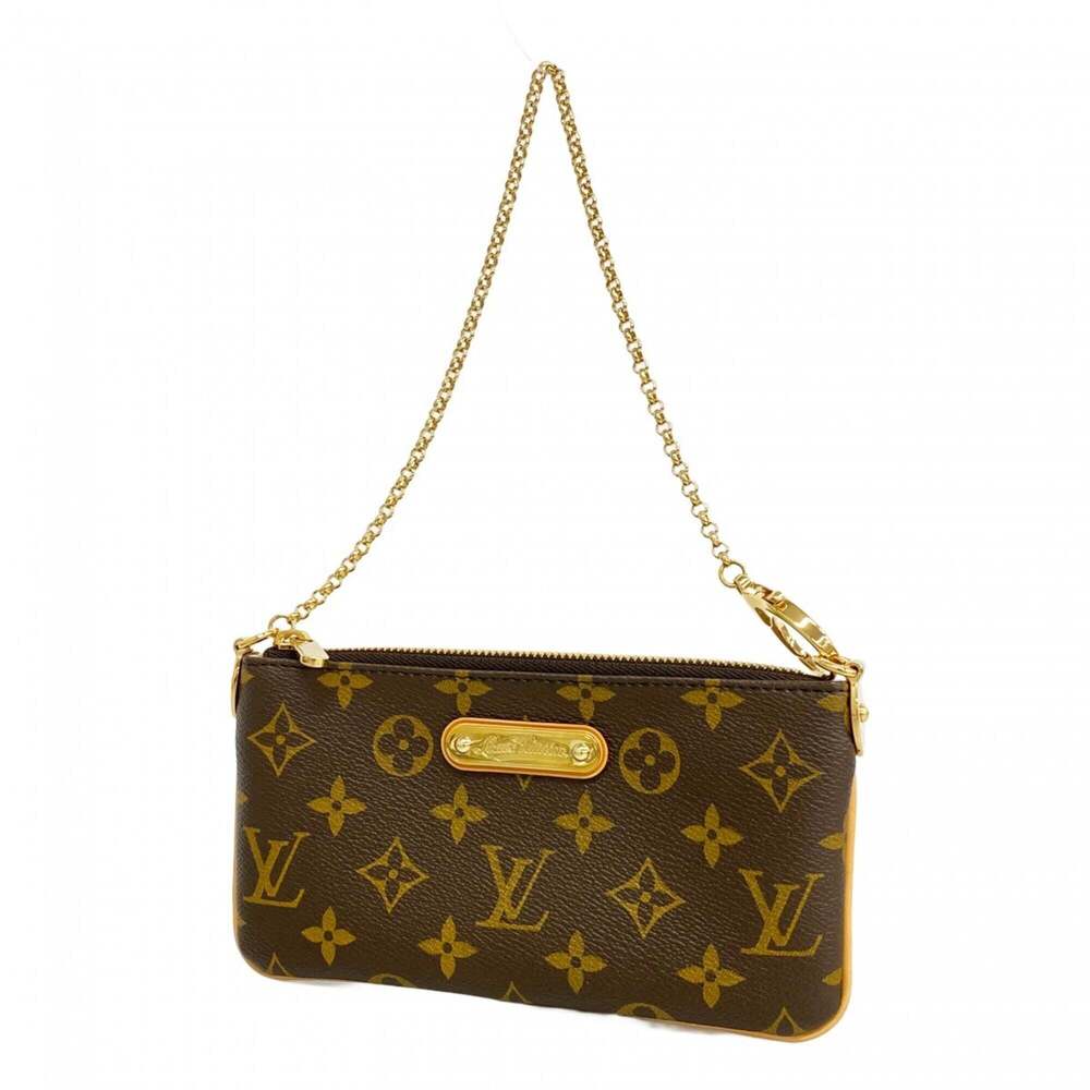 LOUIS VUITTON Brown Monogram Pochette Pouch - Picture 1 of 7